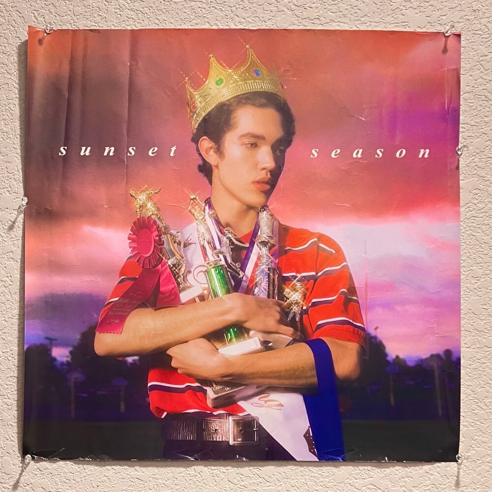 Conan Gray Poster “Sunset Season” Official Merch 19.25”x19.25” Ships Same Day! *